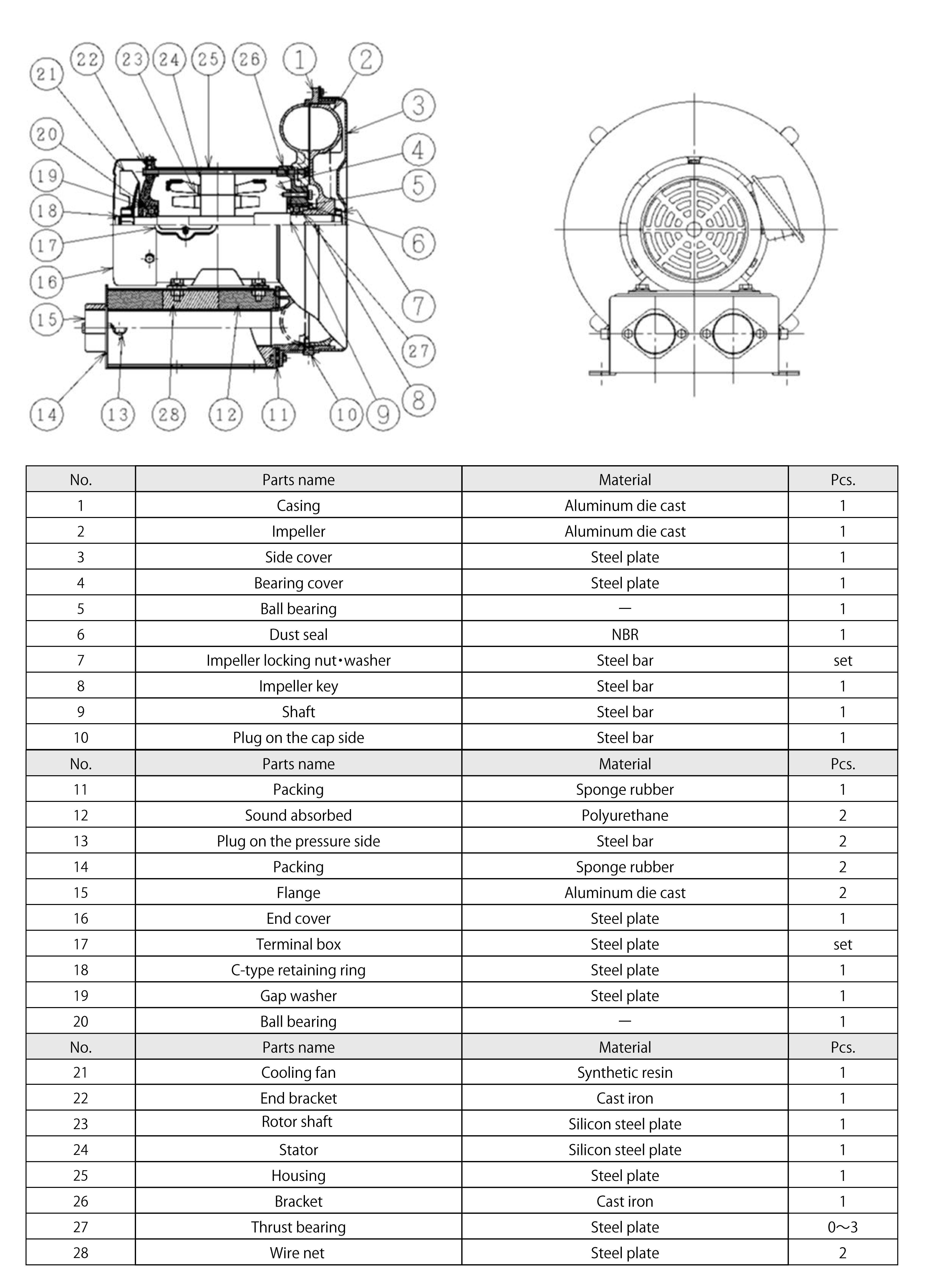 Disassembly Drawing