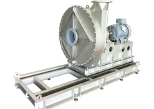 Multi-Stage Turbo-Type Blower (2 Stage) Coupling